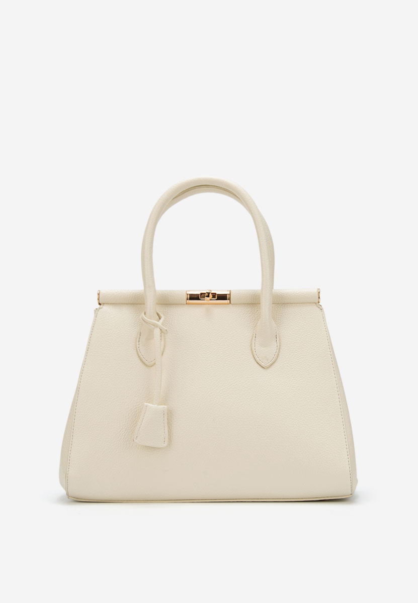 Beżowe torebka do biura Teolia