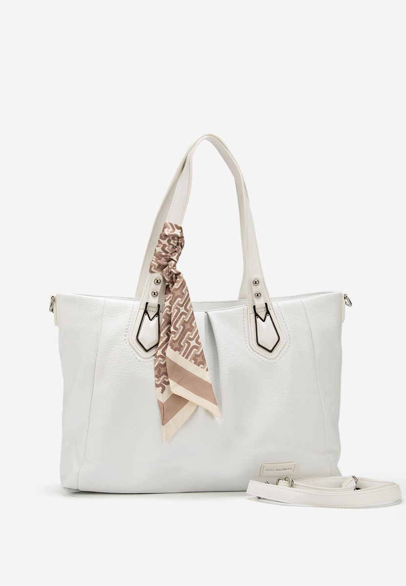 Białe torebka do ręki Claricya