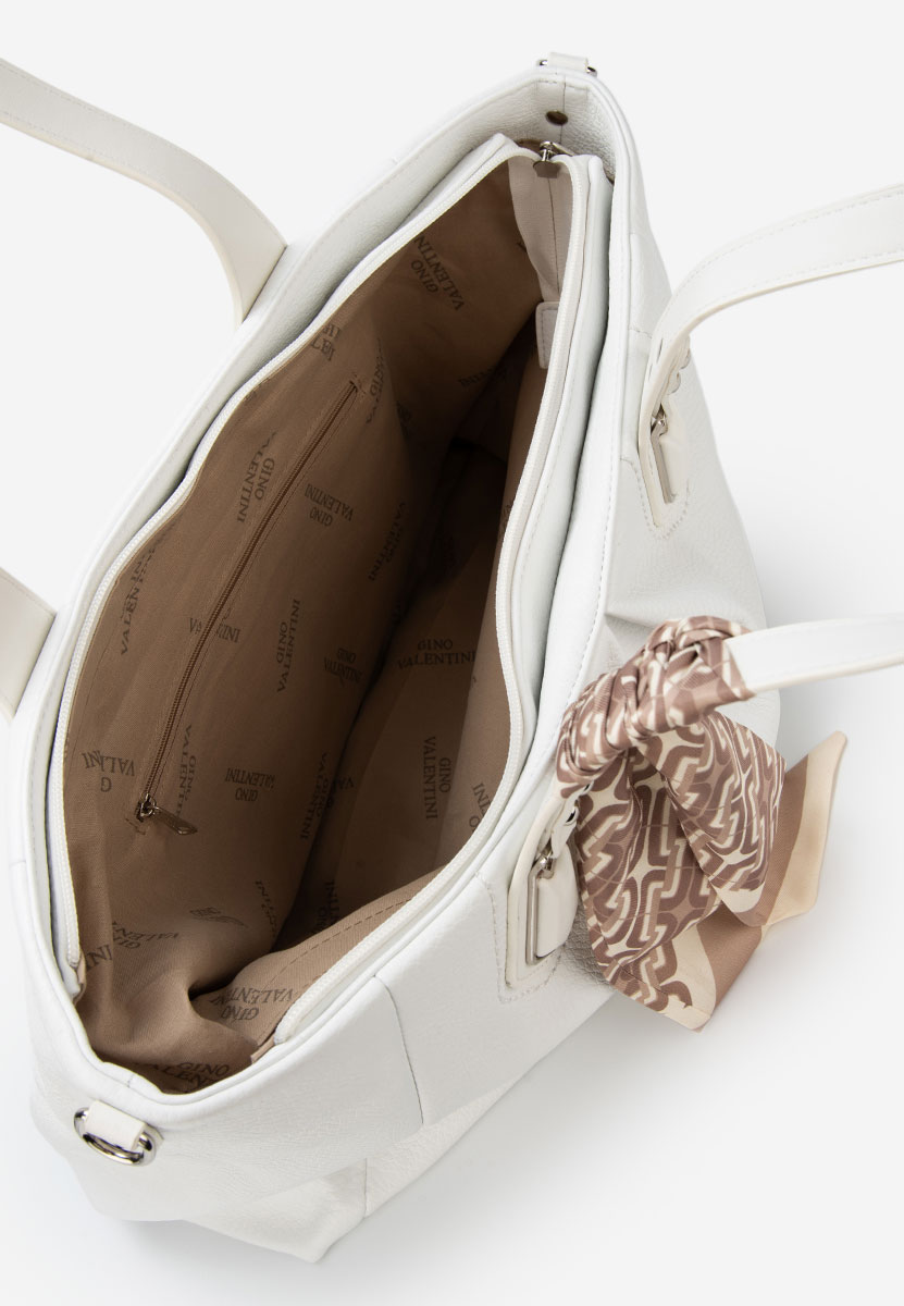 Białe torebka do ręki Claricya