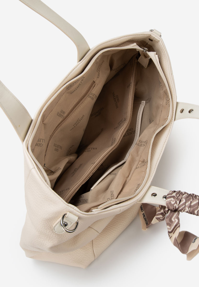 Beżowe torebka do ręki Claricya