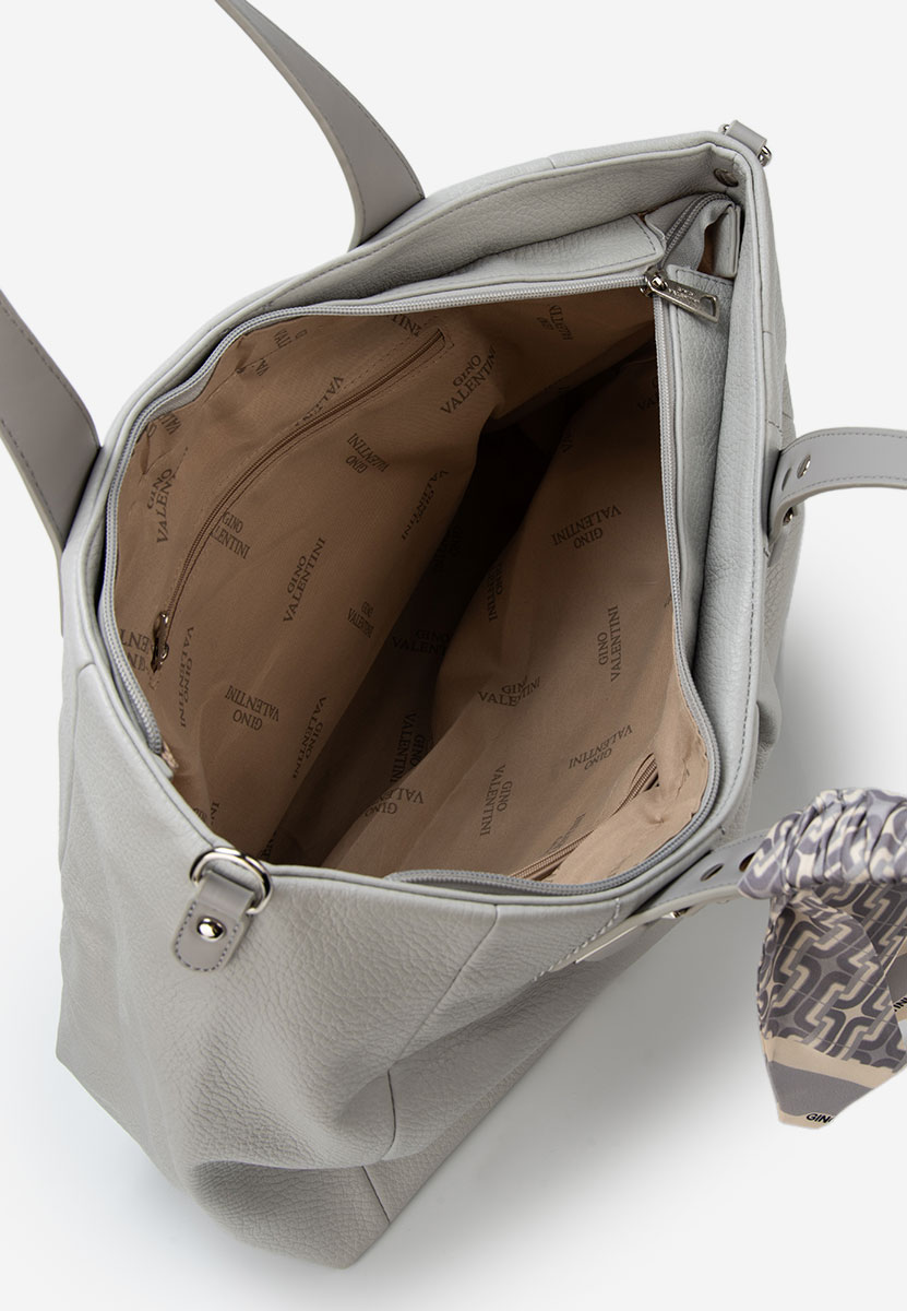 Szare torebka do ręki Claricya