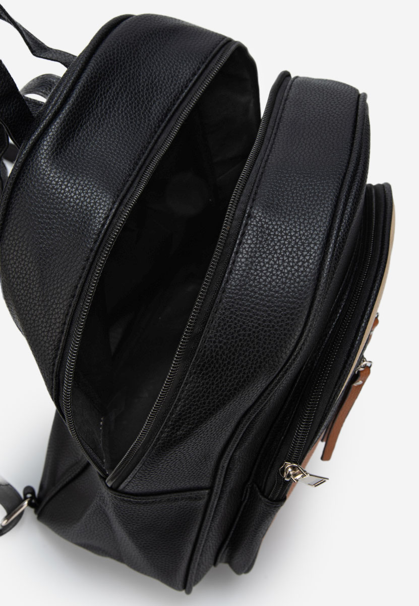 Czarny plecak damska Nassea