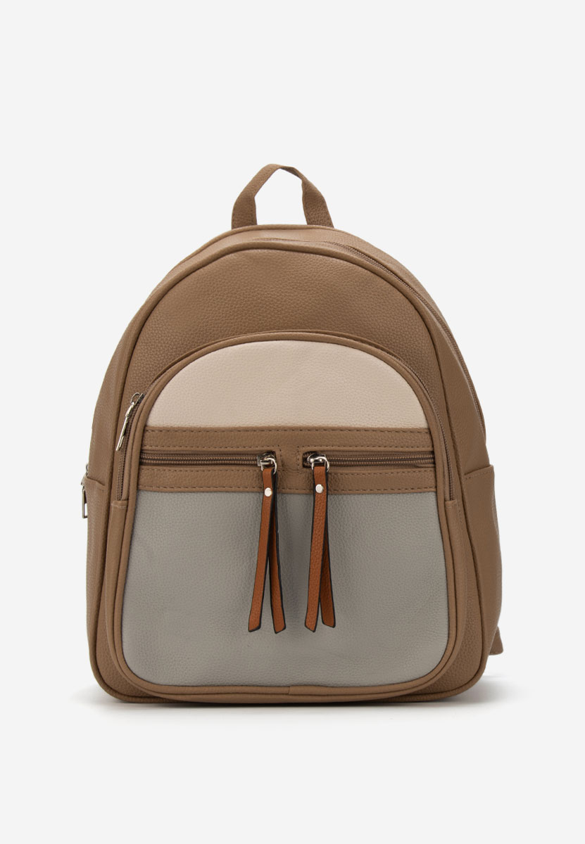 Brązowe plecak damska Nassea