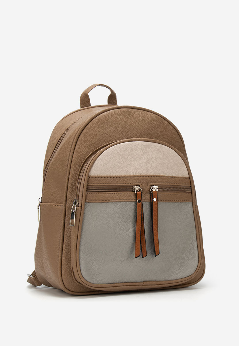 Brązowe plecak damska Nassea