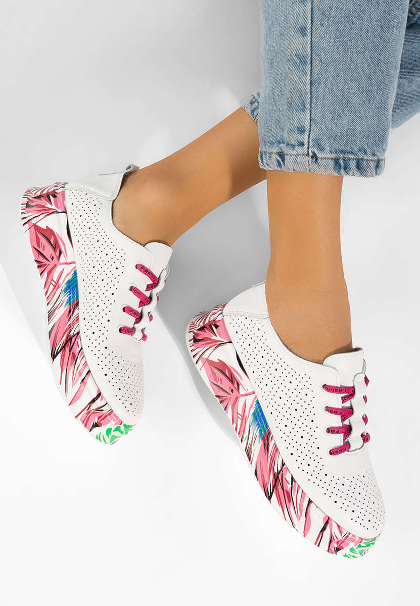 Białe sneakersy damskie Florinna V2