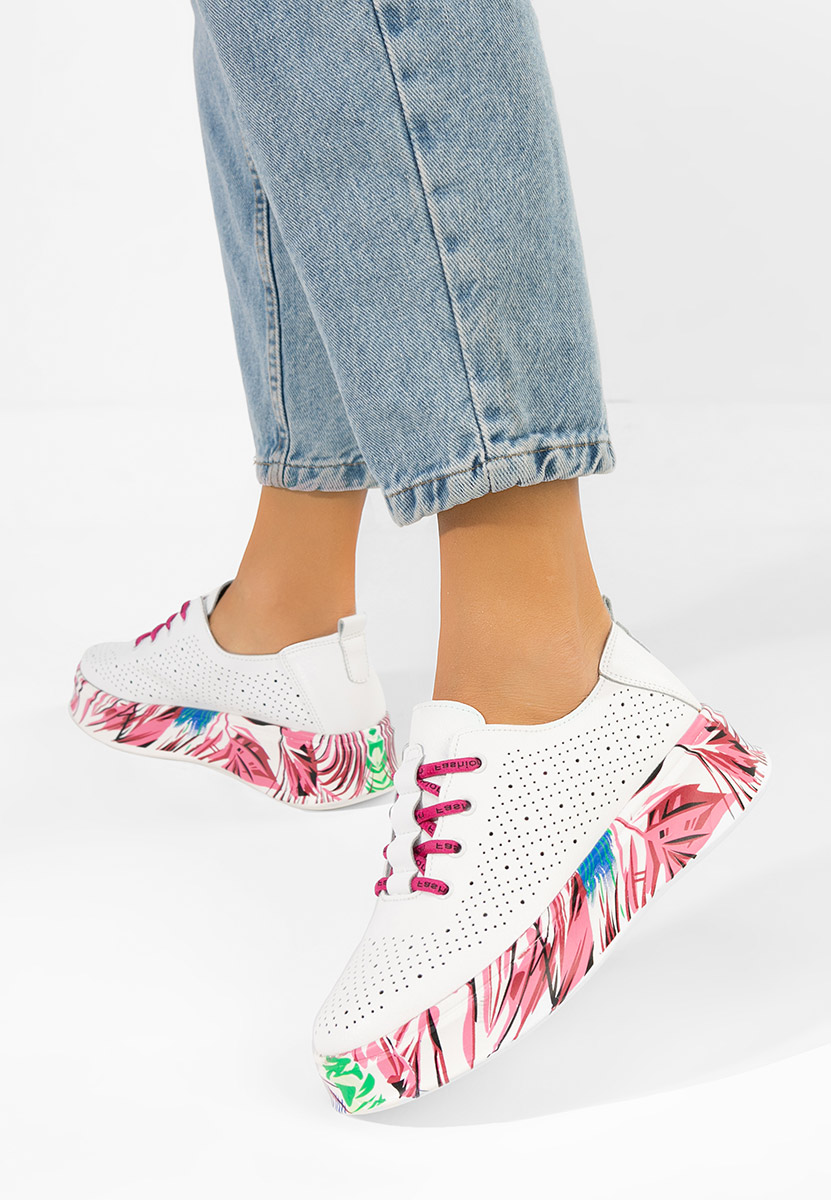 Białe sneakersy damskie Florinna V2