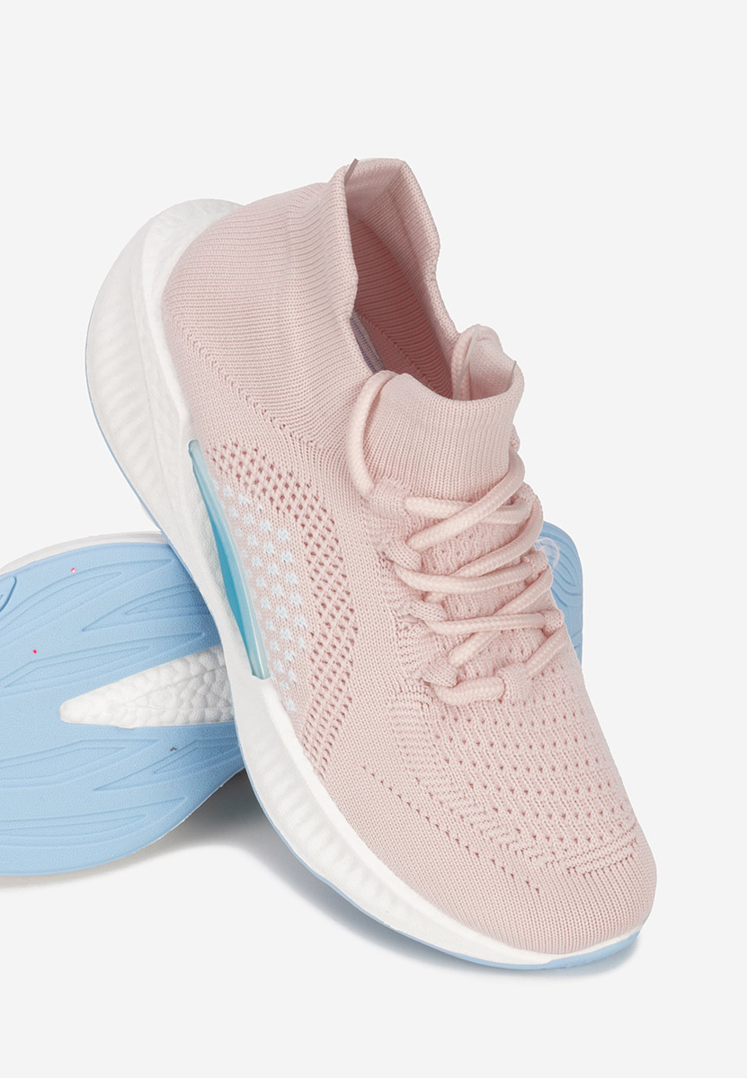 Różowe sneakersy damskie Euliana