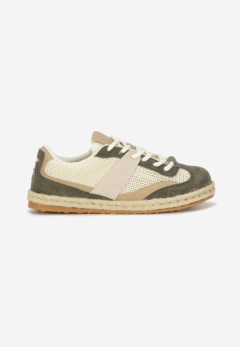 Zielone sneakersy damskie Dianka