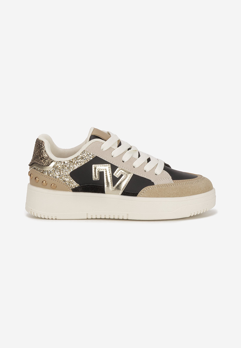 Czarne sneakersy damskie Taunya