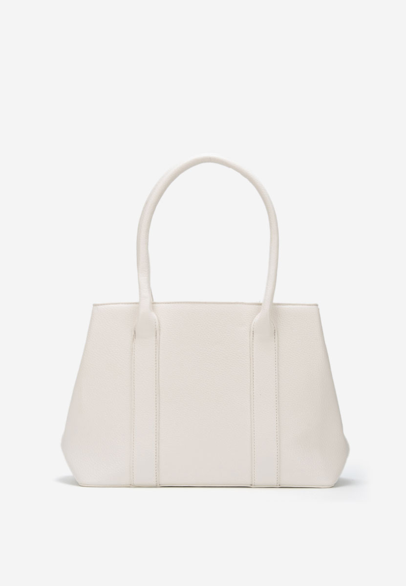 Białe torebka do biura Cristinna