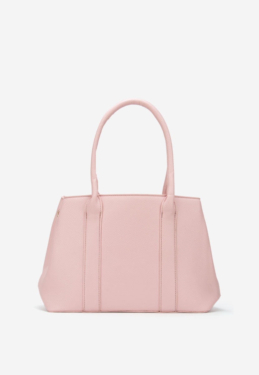 Różowe torebka do biura Cristinna