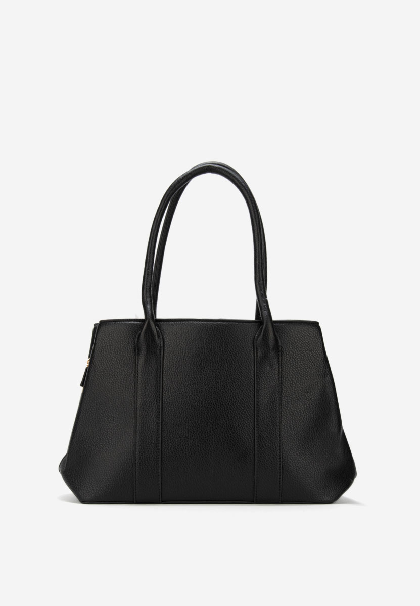 Czarna torebka do biura Cristinna