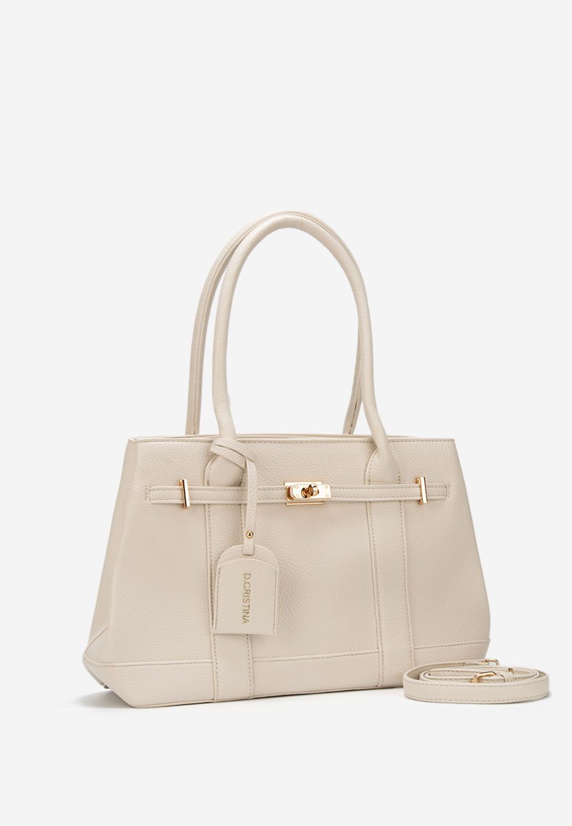 Beżowe torebka do biura Cristinna