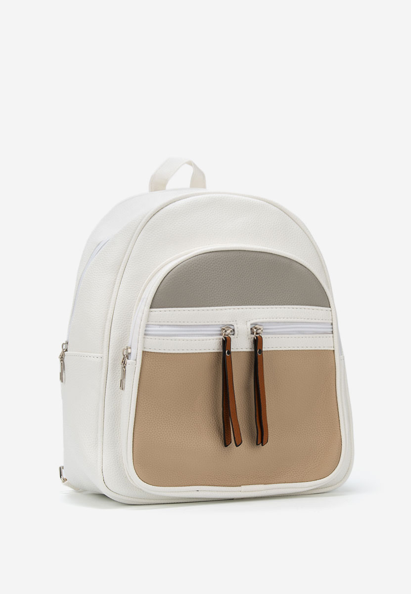 Białe plecak damska Nassea