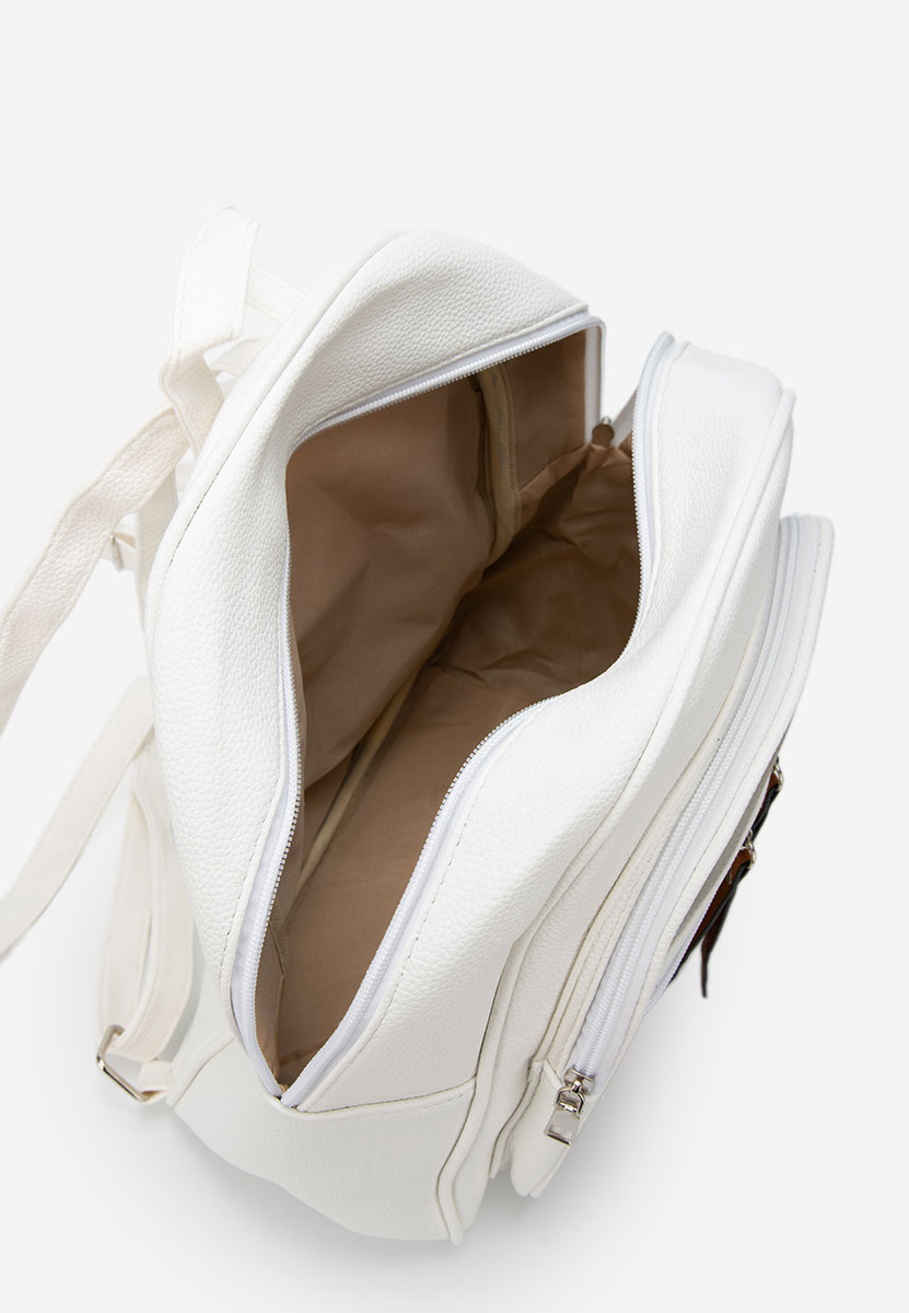 Białe plecak damska Nassea