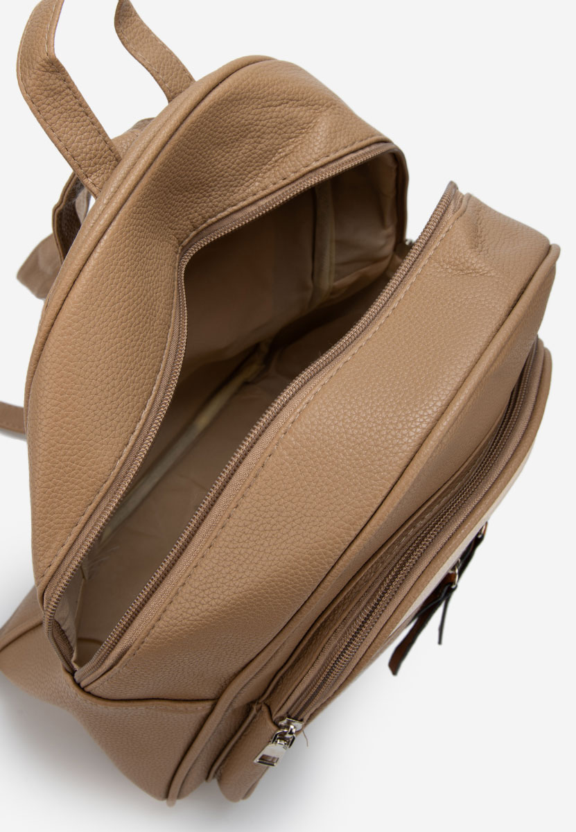 Brązowe plecak damska Nassea