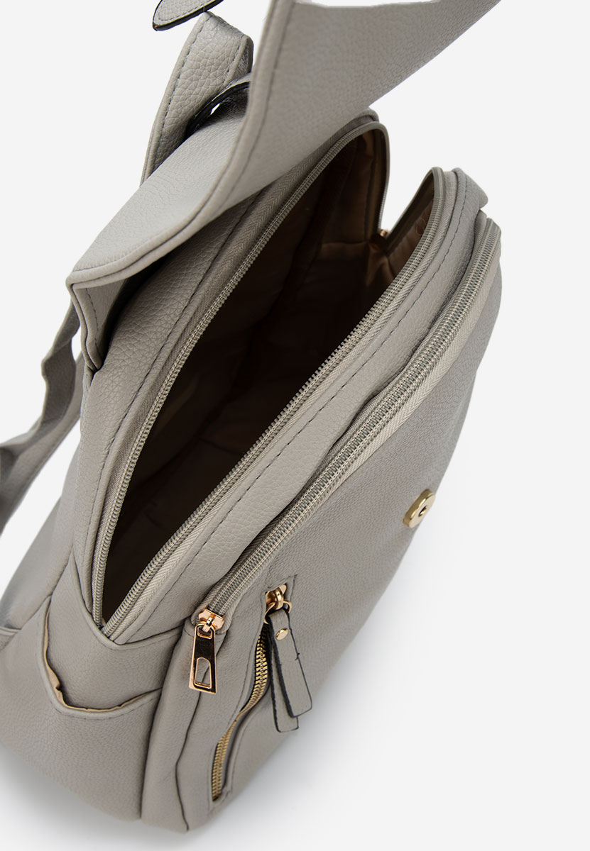 Szare plecak damska Vicenzia