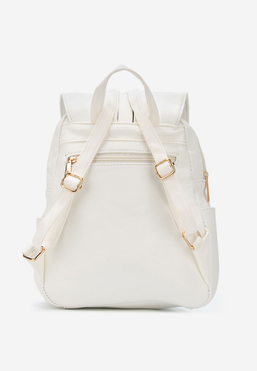 Białe plecak damska Vicenzia V2