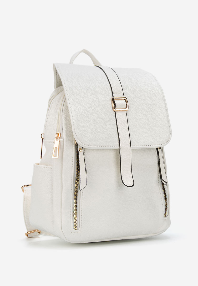Białe plecak damska Vicenzia V2