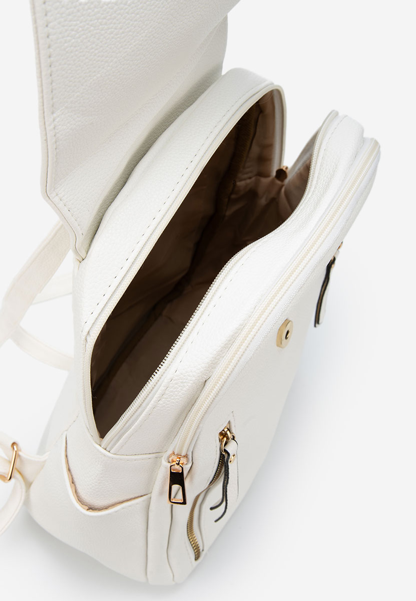 Białe plecak damska Vicenzia V2