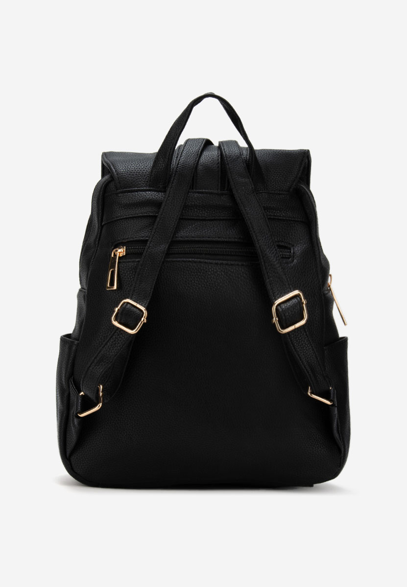 Czarny plecak damska Vicenzia