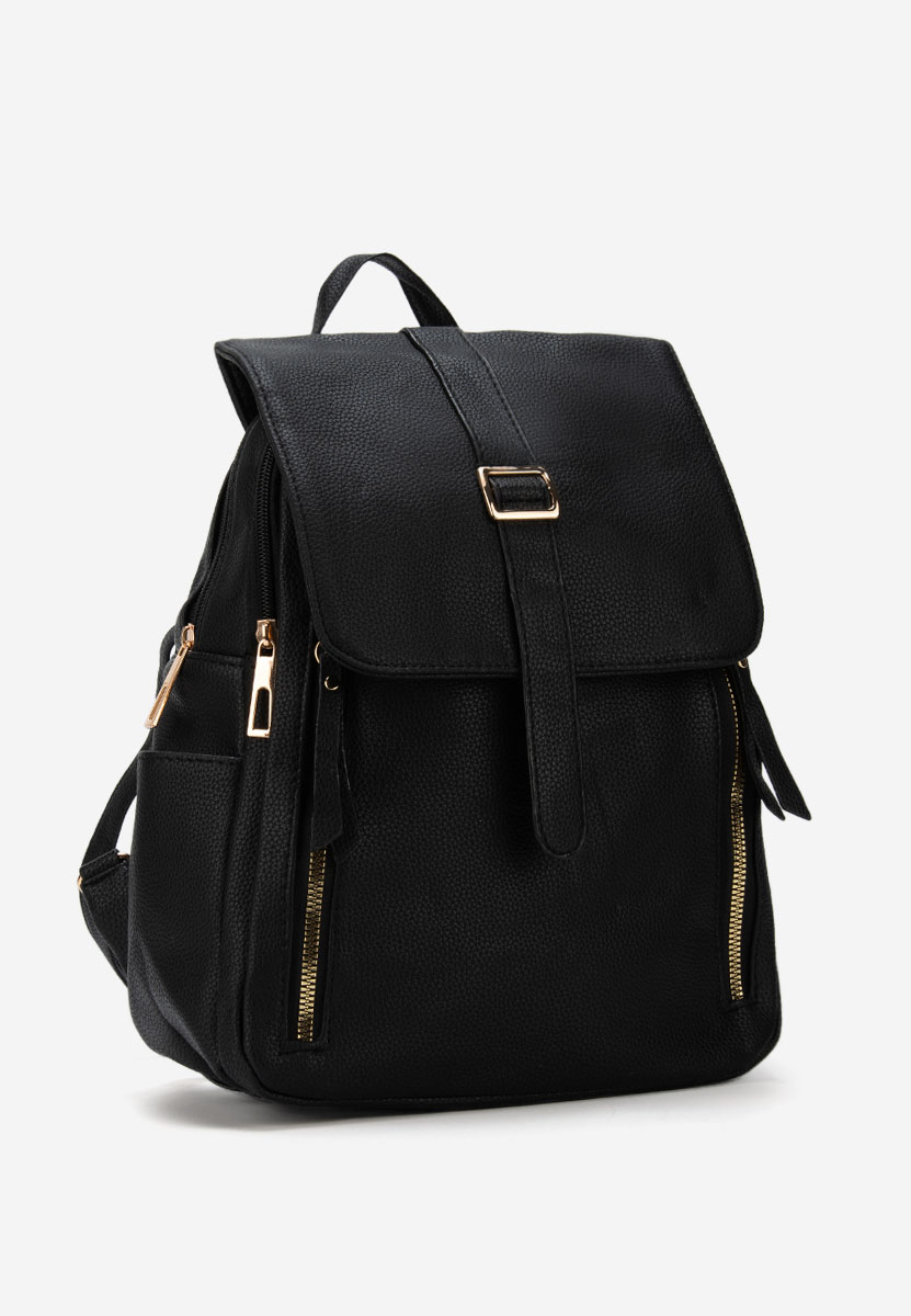 Czarny plecak damska Vicenzia