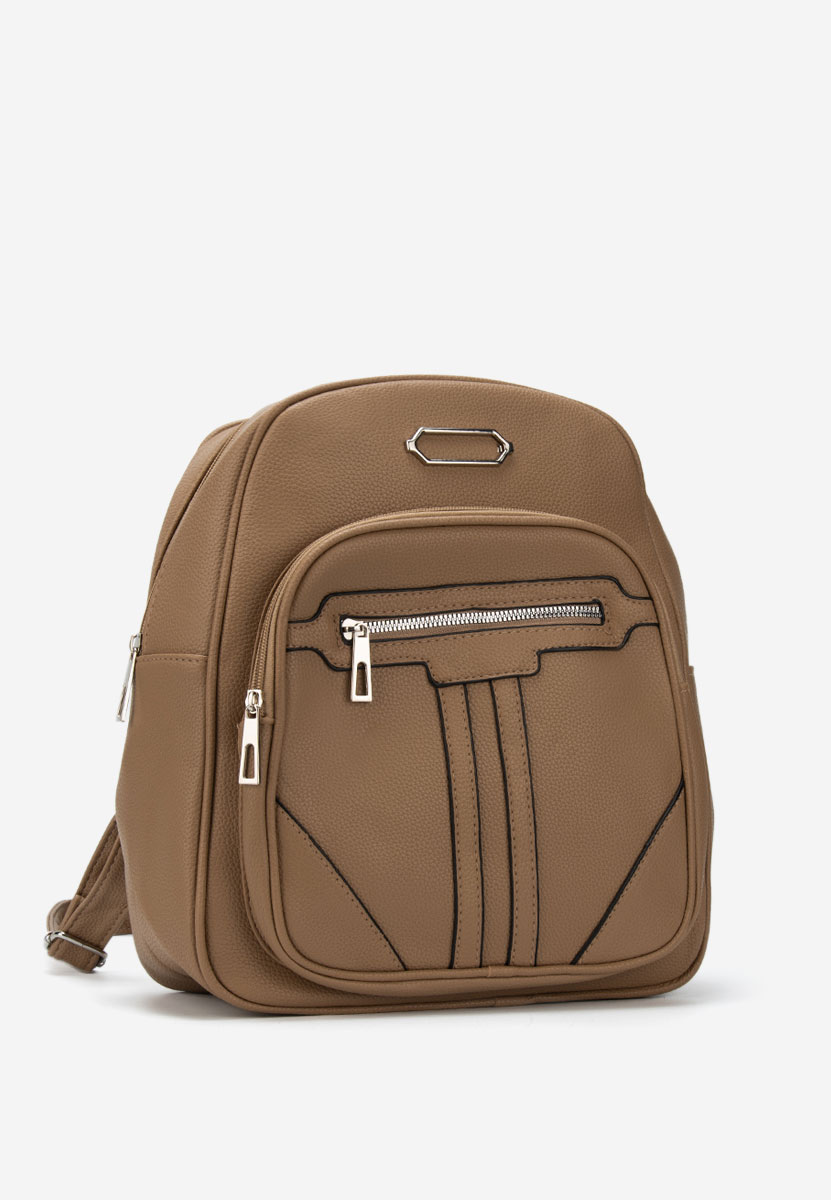 Brązowe plecak damska Elliera