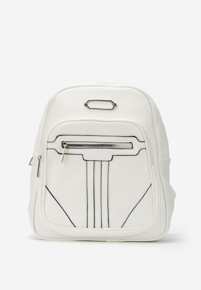 Białe plecak damska Elliera