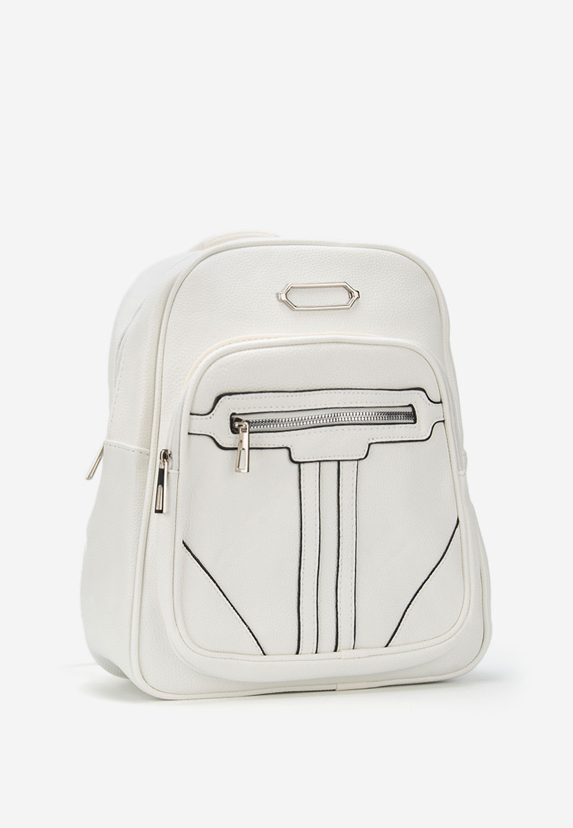 Białe plecak damska Elliera