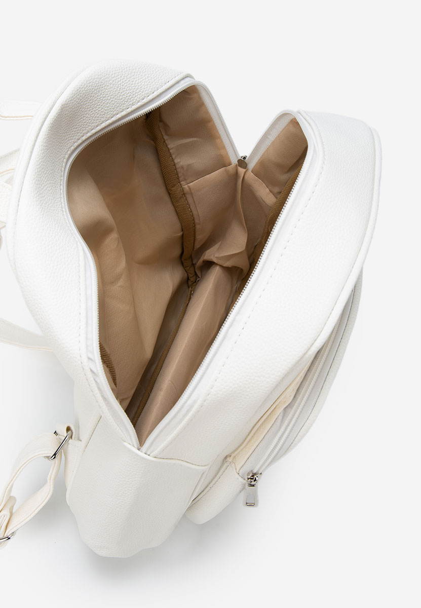 Białe plecak damska Elliera