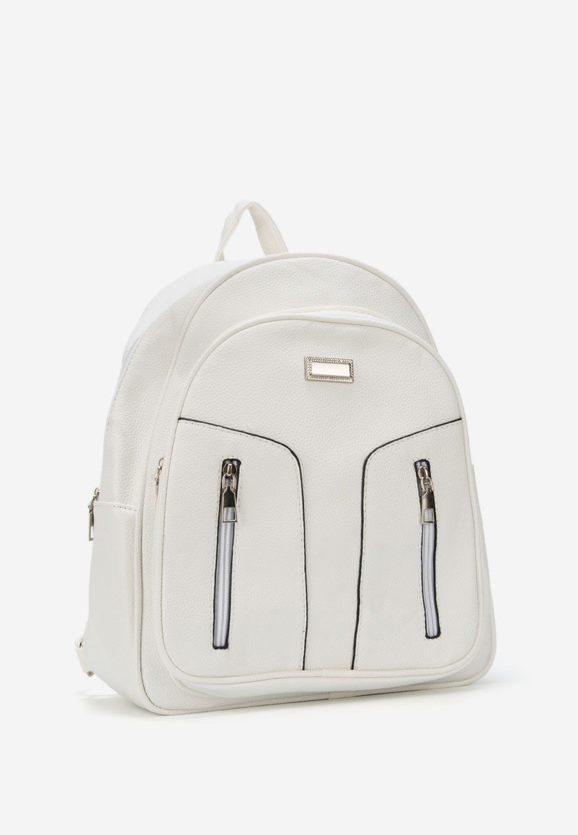 Białe plecak damska Mendoza