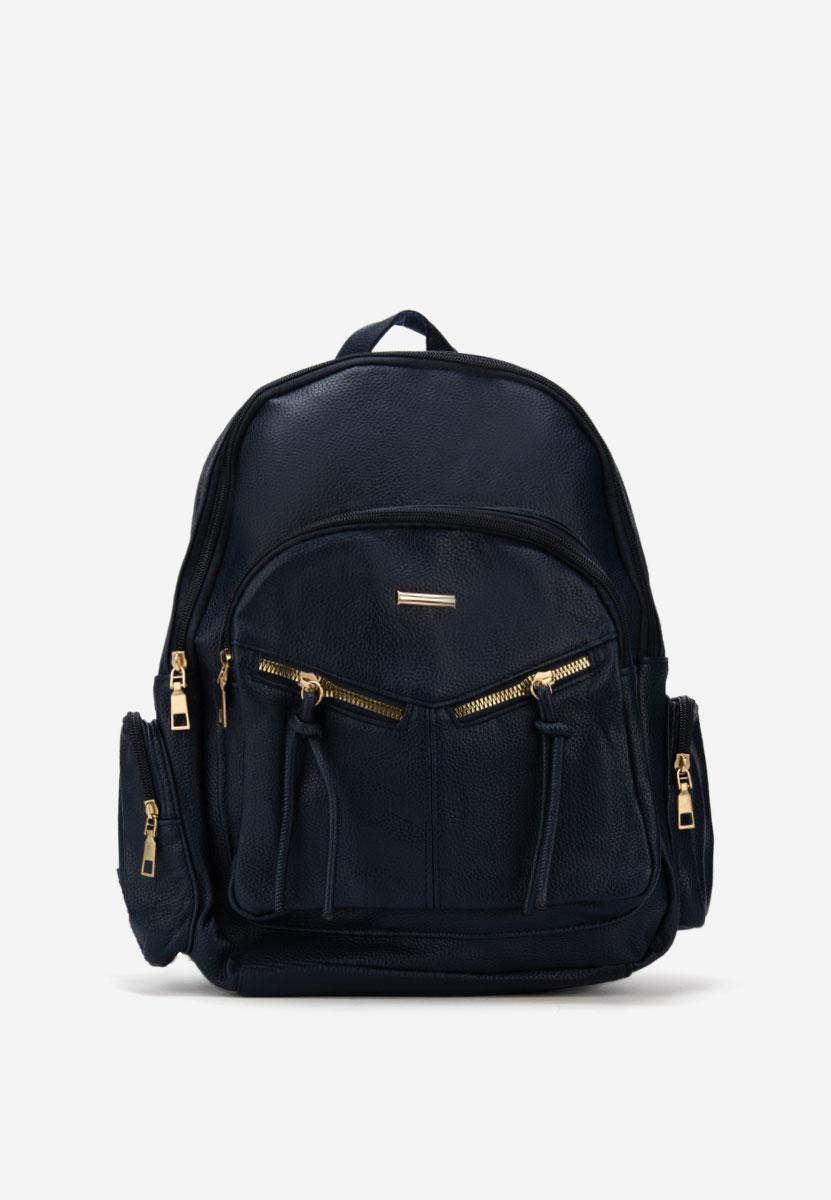 Granatowe plecak damska Milesia