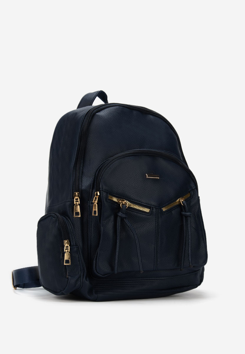 Granatowe plecak damska Milesia