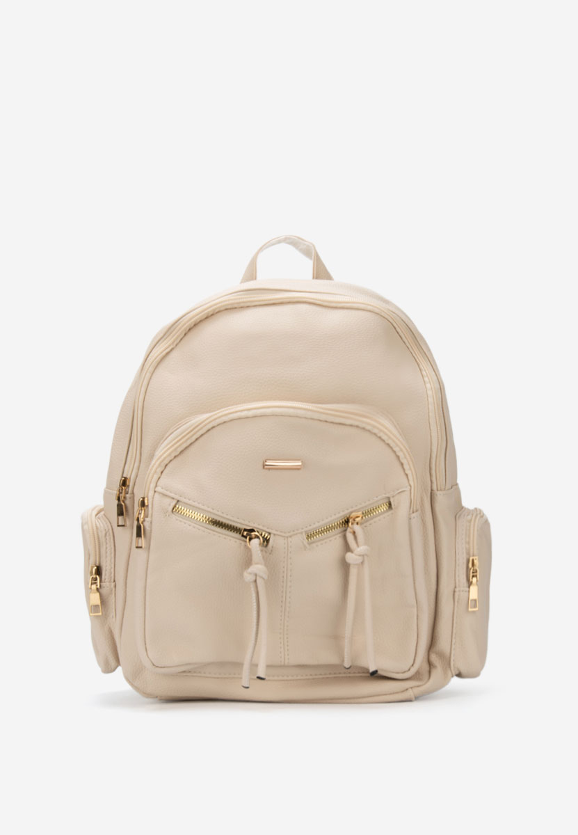 Białe plecak damska Milesia V2