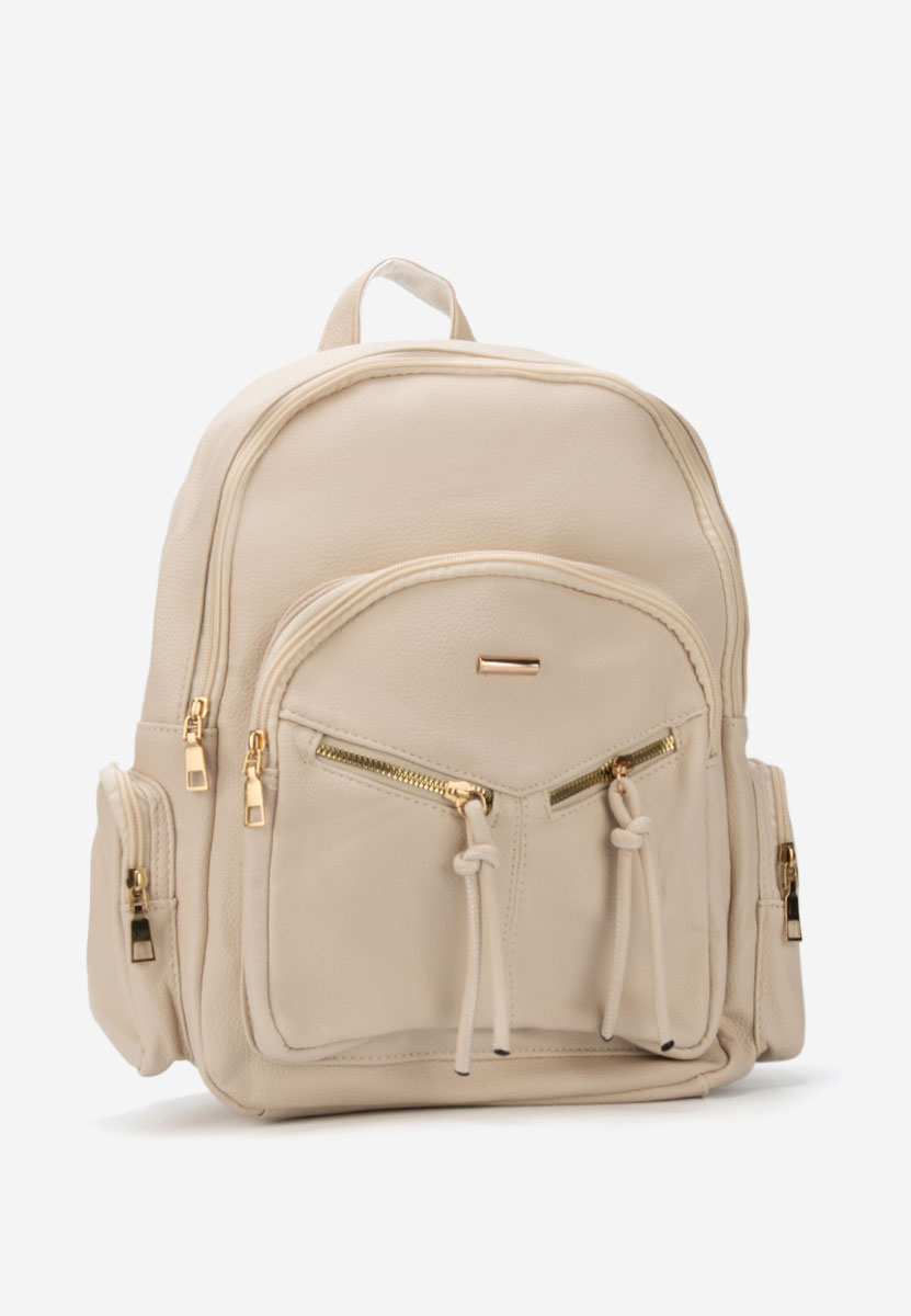 Białe plecak damska Milesia V2