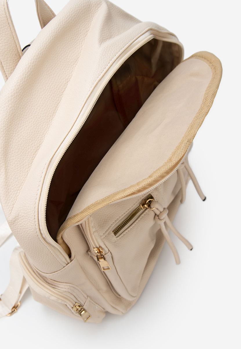 Białe plecak damska Milesia V2