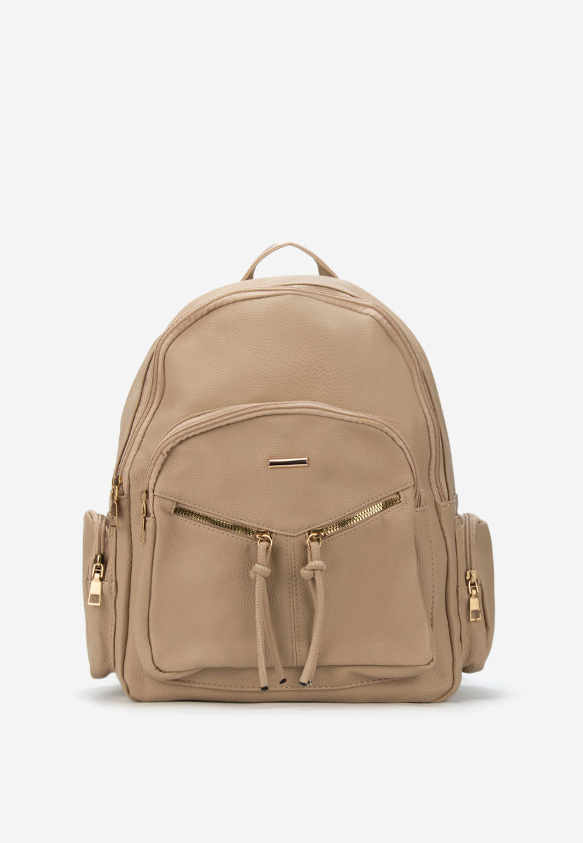 Beżowe plecak damska Milesia