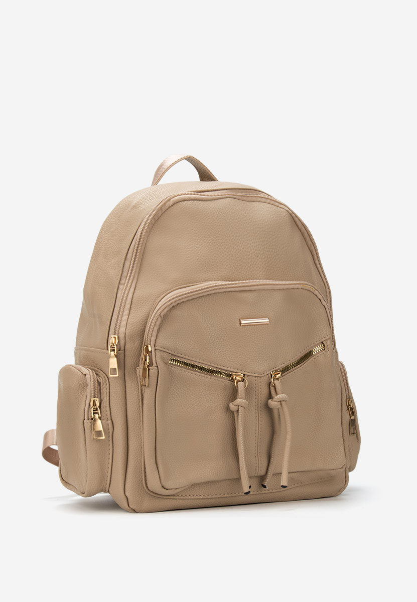 Beżowe plecak damska Milesia