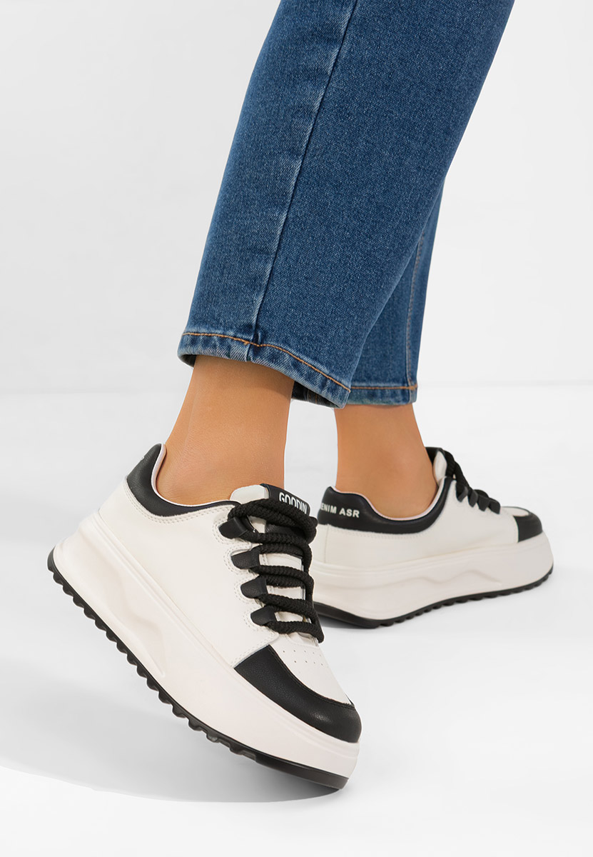 Białe sneakersy damskie Clarra V2