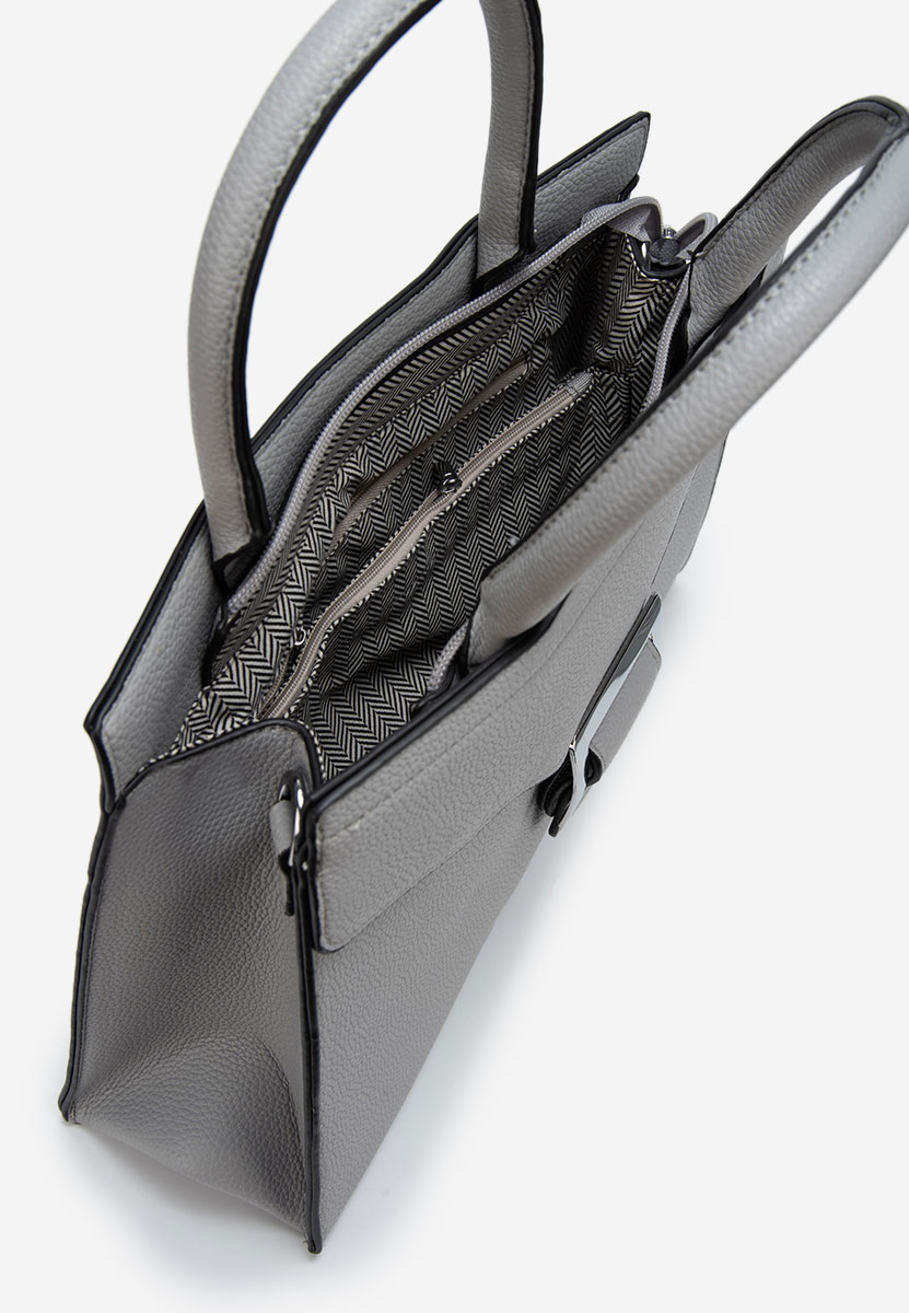 Szare torebka do biura Georginia