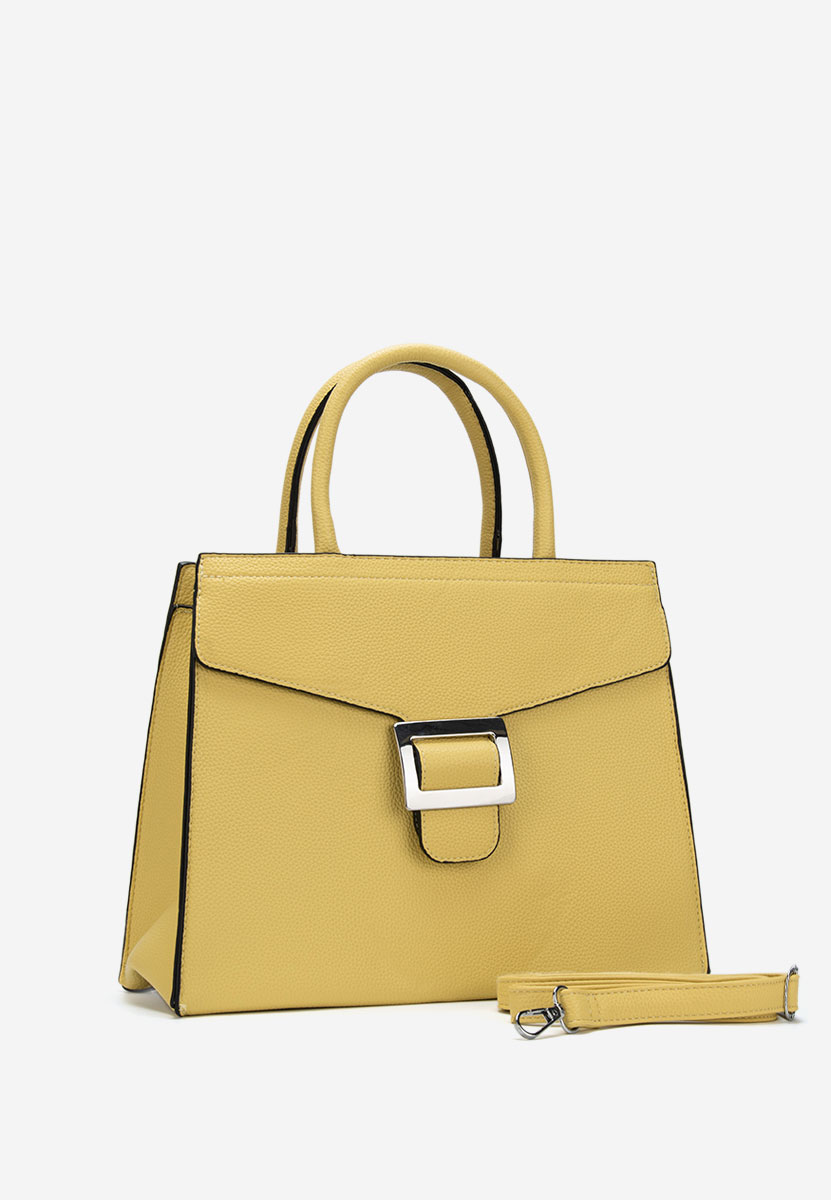 Żółte torebka do biura Georginia a