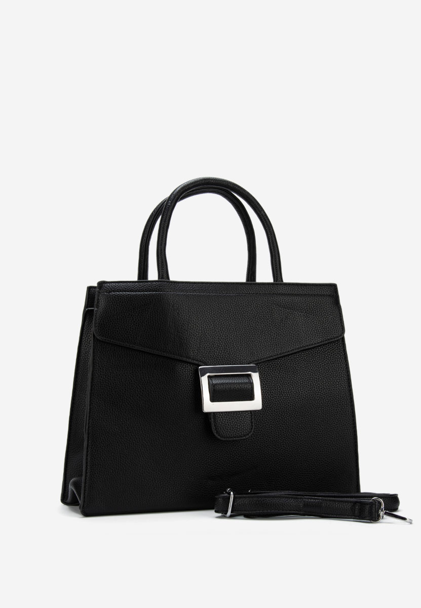 Czarna torebka do biura Georginia