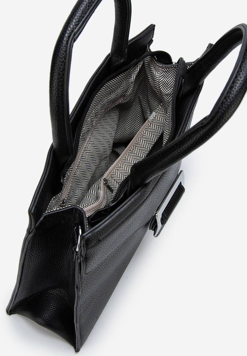 Czarna torebka do biura Georginia