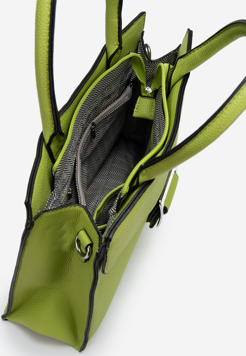 Zielone torebka do biura Georginia