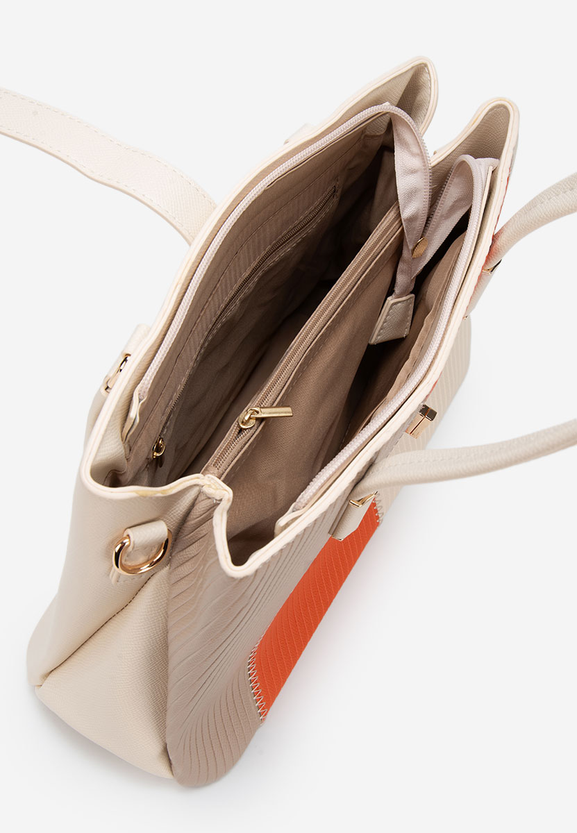 Beżowe torebka do ręki Camenia