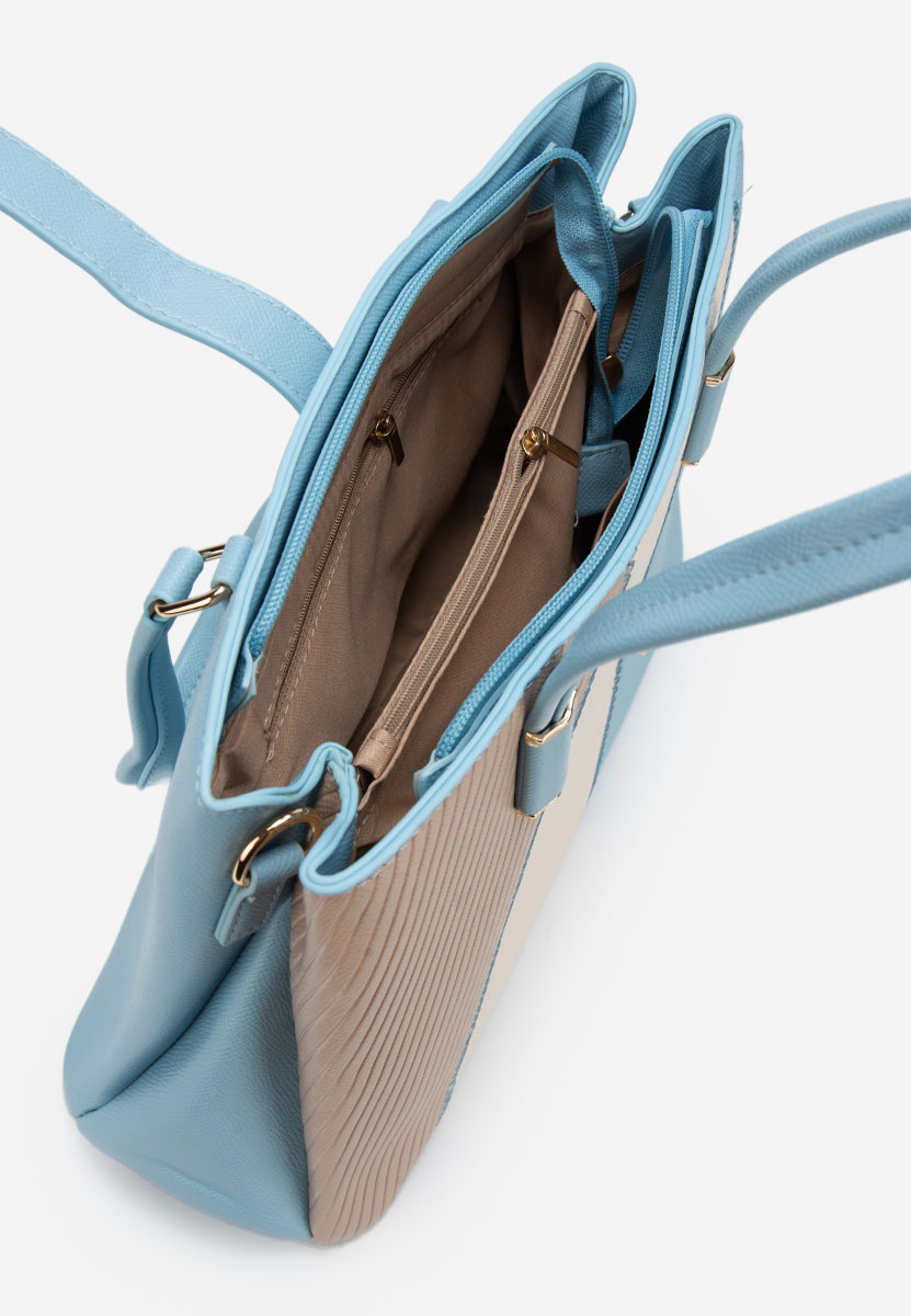 Niebieskie torebka do ręki Camenia