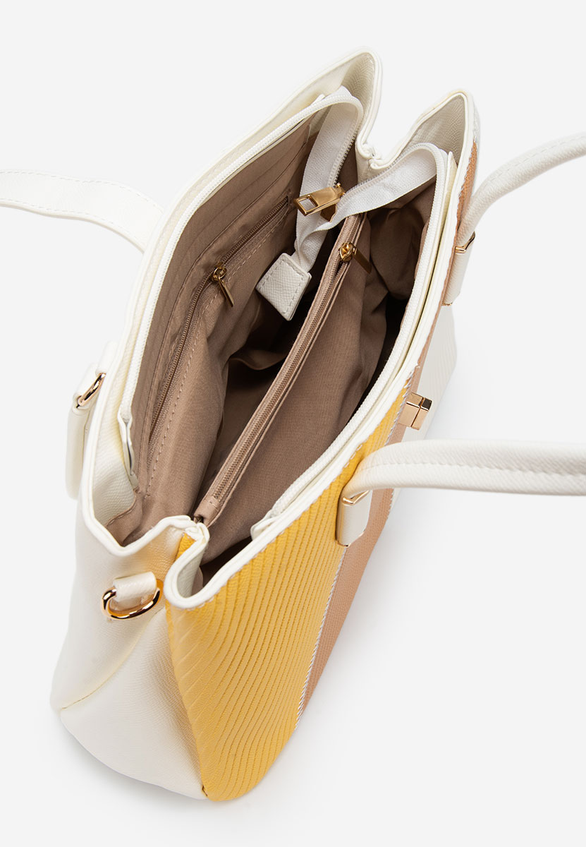 Białe torebka do ręki Camenia