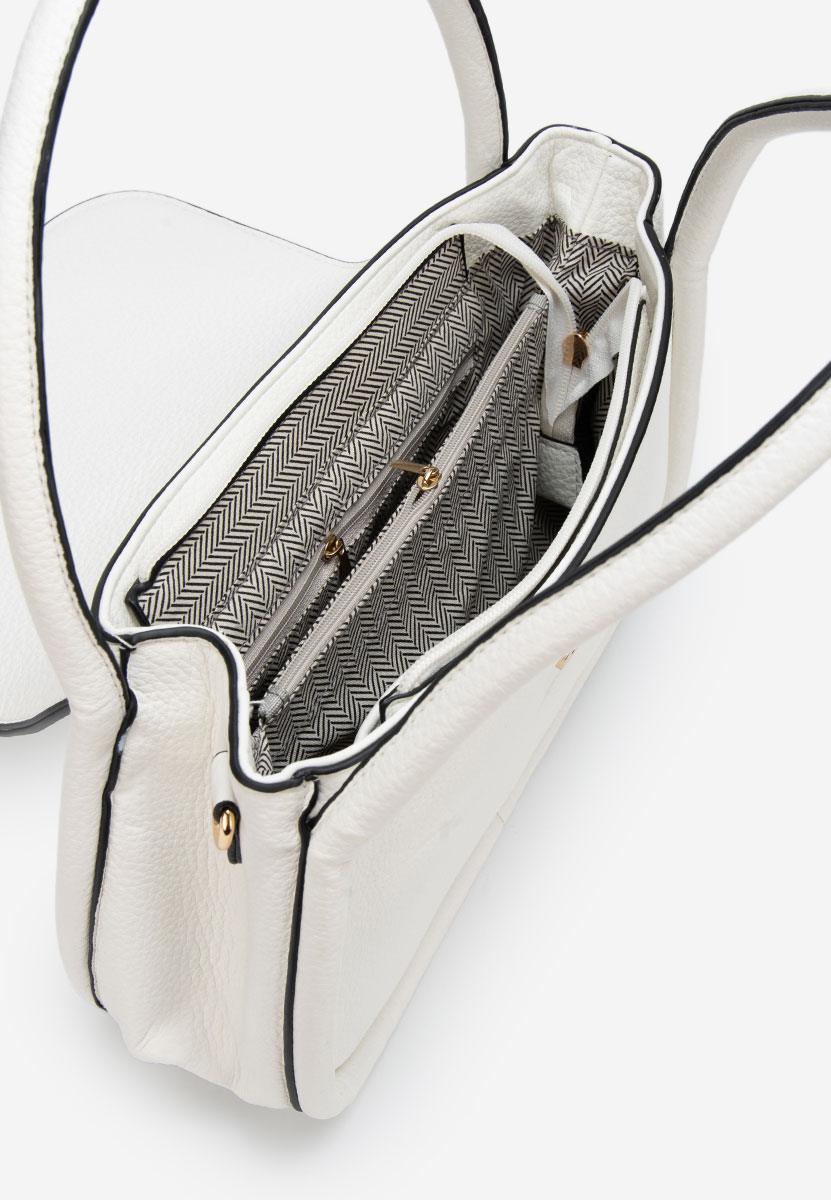 Białe torebka do ręki Deeia