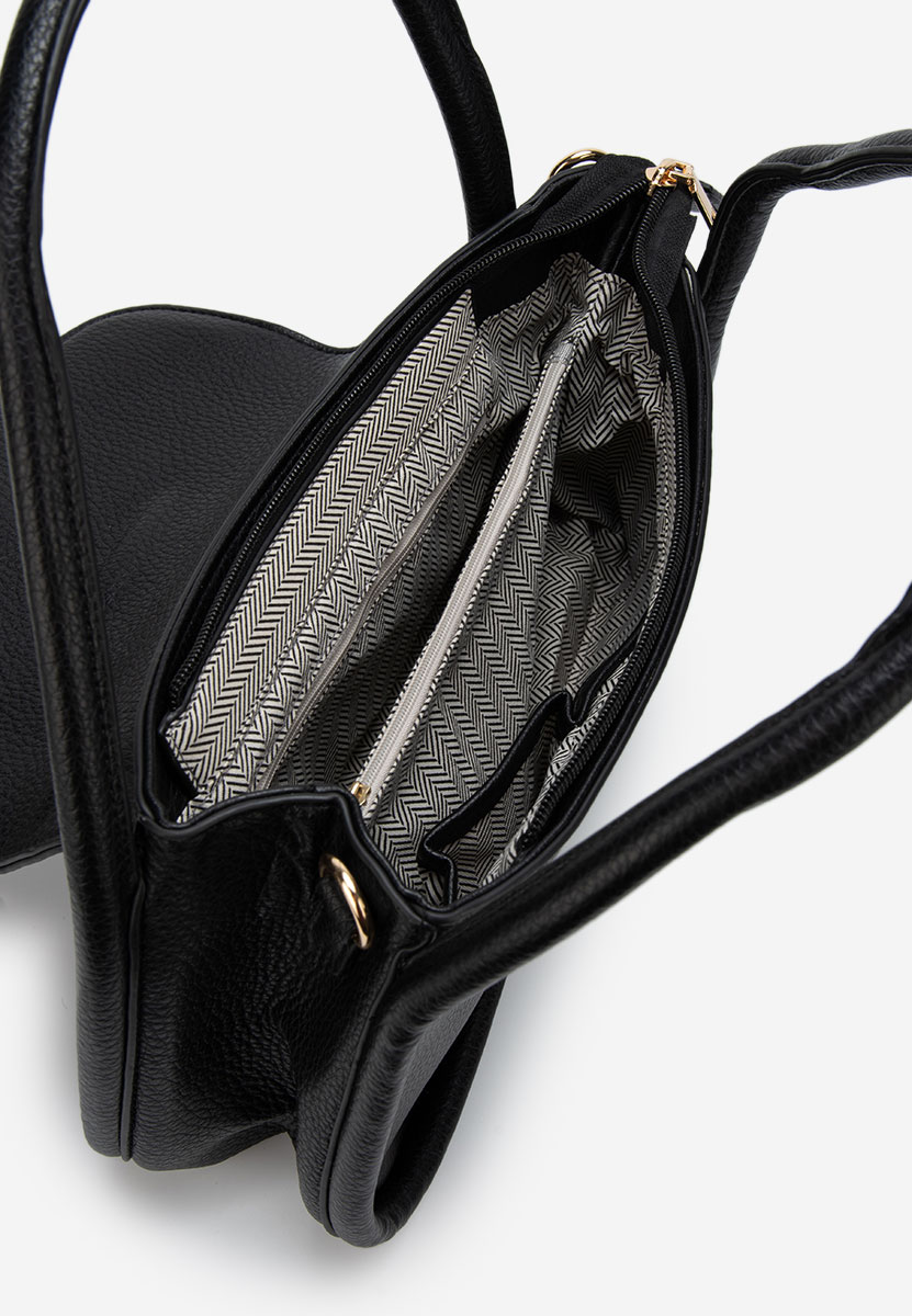 Czarna torebka do ręki Deeia