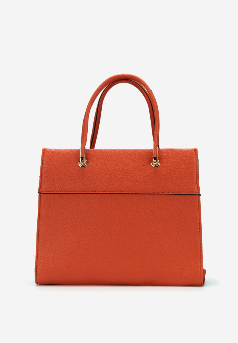 Pomarańczowe torebka do biura Cremliana